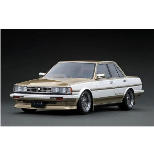 [MDL] 1/18 Toyota CRESTA GT TWIN TURBO(GX71) White/Gold 完成品 ミニカー(IG3831) ignition model(イグニッションモデル)
