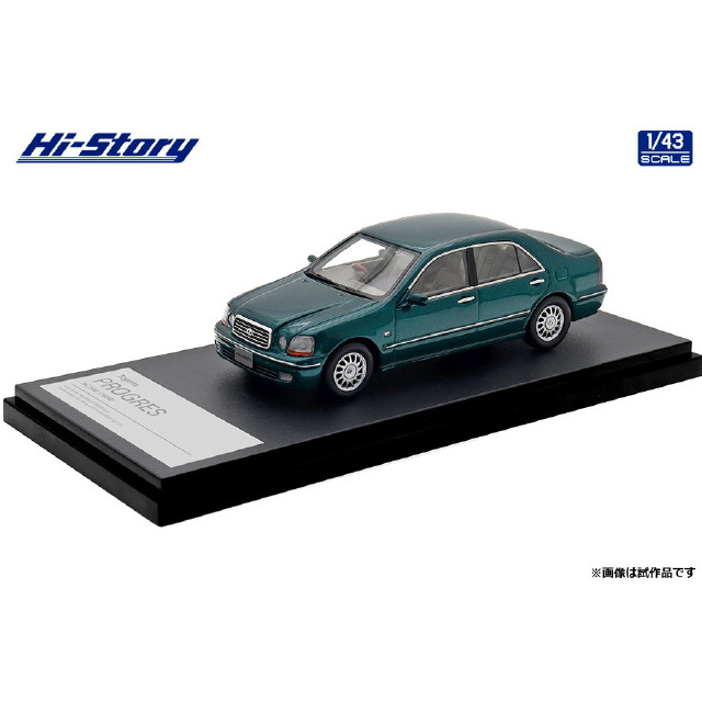 [MDL] ハイストーリーシリーズ 1/43 Toyota(トヨタ) PROGRES(プログレ) NC300(1998) グリーンマイカメタリック 完成品 ミニカー(HS501GR) ハイストーリー