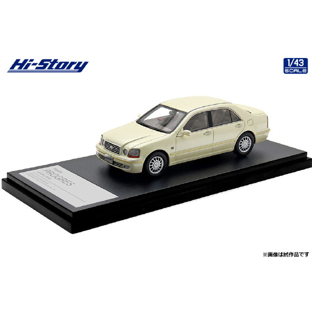 [MDL] ハイストーリーシリーズ 1/43 Toyota(トヨタ) PROGRES(プログレ) NC300(1998) イエローパールマイカ 完成品 ミニカー(HS501YE) ハイストーリー