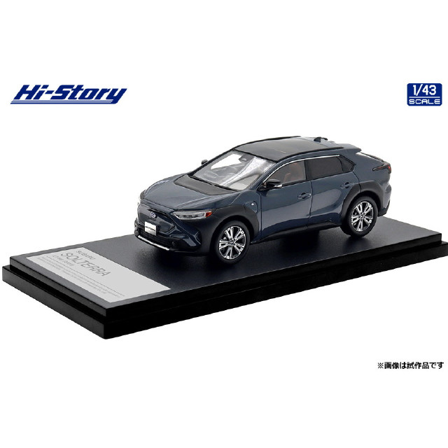 [MDL] ハイストーリーシリーズ 1/43 SUBARU(スバル) SOLTERRA(ソルテラ) ET-HS(2023) ハイパーミストグレーパール 完成品 ミニカー(HS503GY) ハイストーリー