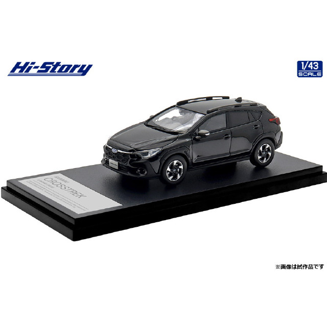 [MDL] ハイストーリーシリーズ 1/43 SUBARU(スバル) CROSSTREK(クロステック) Limited(2023) クリスタルブラック・シリカ 完成品 ミニカー(HS507BK) ハイストーリー