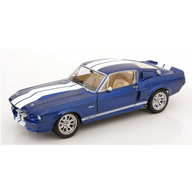 [MDL] 1/12 フォード マスタング Shelby GT500 1967 ブルーメタリック×ホワイト 完成品 ミニカー(KKDC120174) KK scale(ケーケースケール)