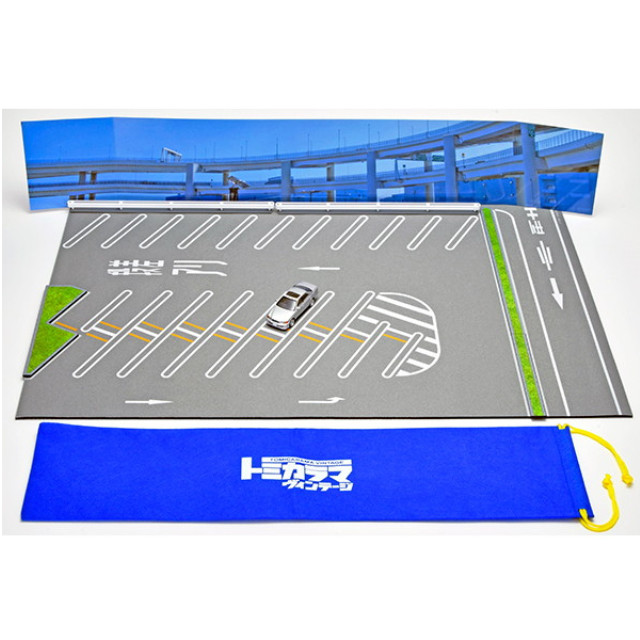 [MDL] トミカラマ ヴィンテージ13a 大黒パーキングエリア マットB(トヨタ チェイサー2.5 ツアラーV 98年式付属) 1/64 完成品 ミニカー用ストラクチャー(337157) TOMYTEC(トミーテック)