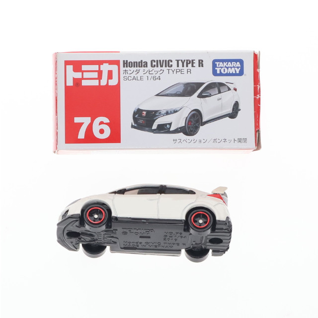 [MDL] トミカ No.76 1/64 ホンダ シビック TYPE R(ホワイト) 完成品 ミニカー タカラトミー