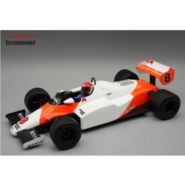 [MDL] 1/18 マクラーレン MP4/1C USA GP 1983 #8 Niki Lauda ドライバーフィギュア付き 完成品 ミニカー(TMD18-402B) Tecnomodel(テクノモデル)