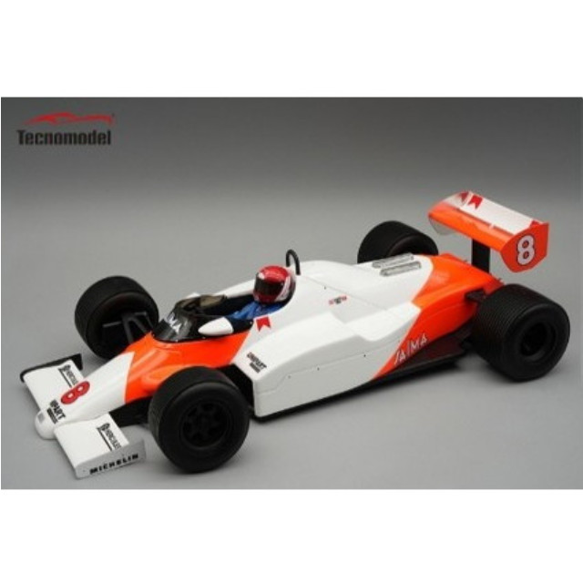 [MDL] 1/18 マクラーレン MP4/1C モナコGP 1983 #8 Niki Lauda レインタイヤ車 ドライバーフィギュア付き 完成品 ミニカー(TMD18-402C) Tecnomodel(テクノモデル)