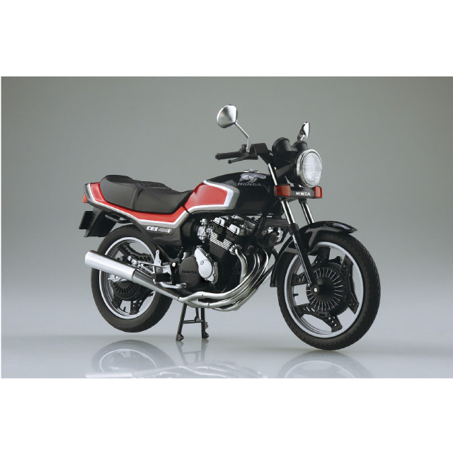 [MDL] 1/12 完成品バイク Honda CBX400F ブラック×キャンディアラモアナレッド 完成品 ミニカー(111994) スカイネット/アオシマ