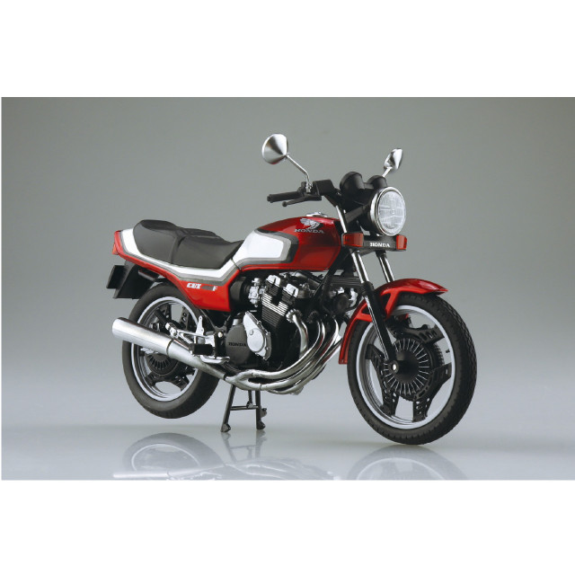 [MDL] 1/12 完成品バイク Honda CBX400F キャンディアラモアナレッド×パールシェルホワイト 完成品 ミニカー(112007) スカイネット/アオシマ