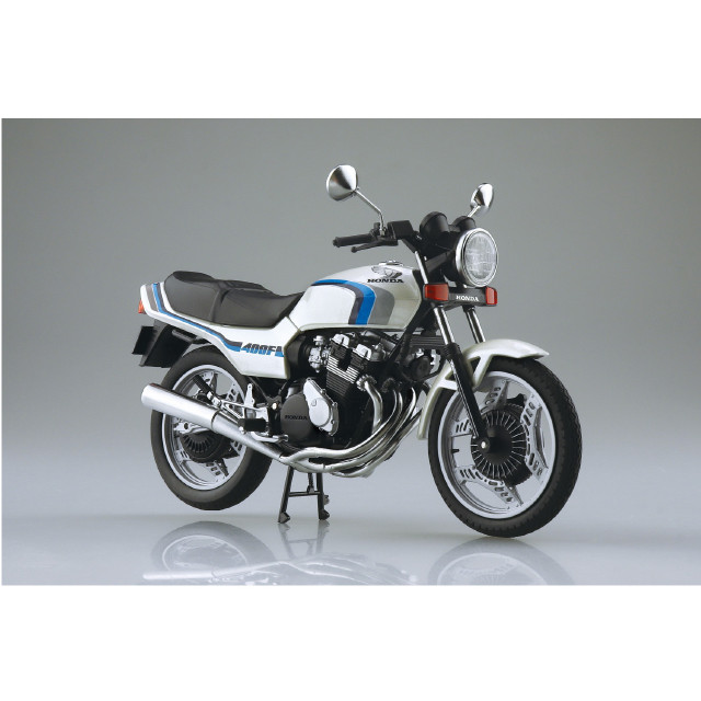 [MDL] 1/12 完成品バイク Honda CBX400F CBX550F Ver. パールシェルホワイト 完成品 ミニカー(112014) スカイネット/アオシマ