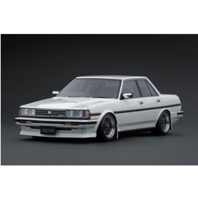 [MDL] 1/18 Toyota CRESTA Super Lucent TWINCAM24(GX71) White 完成品 ミニカー(IG3829) ignition model(イグニッションモデル)