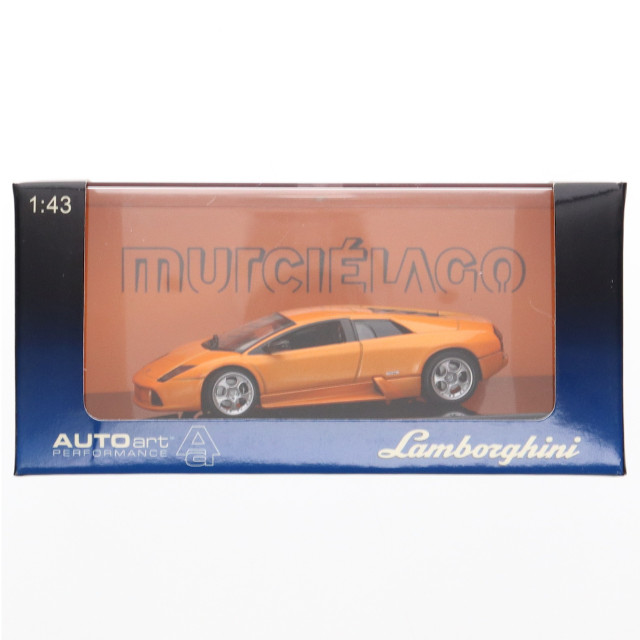 [MDL] 1/43 Lamborghini MURCIELAGO(メタリックオレンジ) 完成品 ミニカー(54512) AUTOart(オートアート)