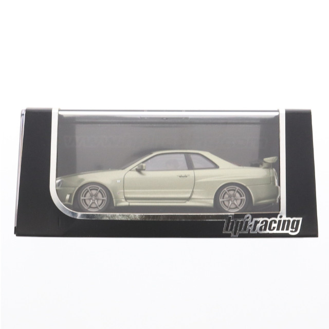 [MDL] 1/32 日産 スカイライン GT-R(R34) スロットカー Millennium jade(ミレニアムジェイド) 完成品 ミニカー(8530) HPI