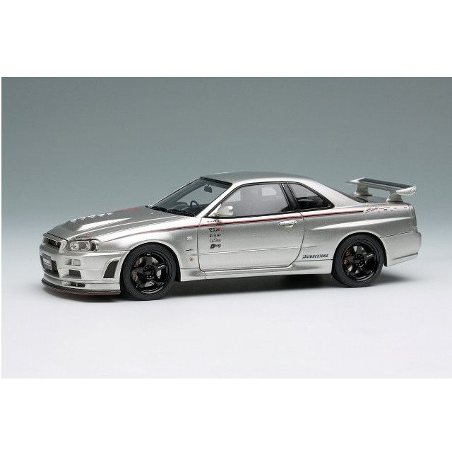[MDL] 1/43 ニスモ R34GT-R Z-tune プロトタイプ 東京オートサロン 2001 シルバー 完成品 ミニカー(EM791) アイドロン(EIDOLON)