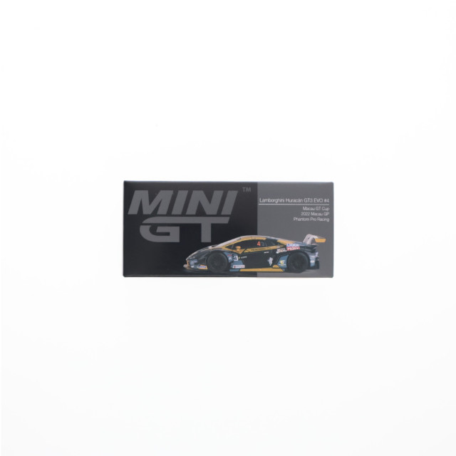 [MDL] ミニGTシリーズ 1/64 ランボルギーニ ウラカン GT3 EVO マカオGP マカオGT カップ 2022 3位入賞車 #4(左ハンドル) 完成品 ミニカー(MGT00645-L) TSM(トゥルースケールミニチュアズ)