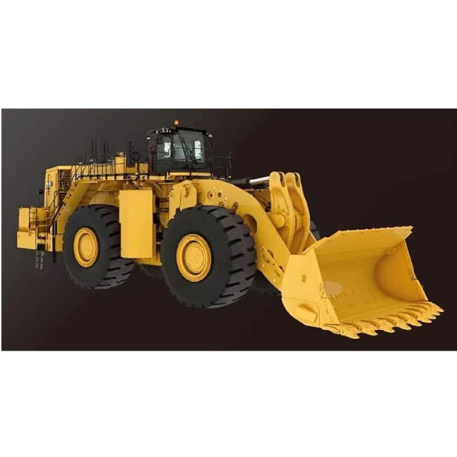 [MDL] (再販) 1/50 キャタピラー CAT 995 大型ホイールローダー 完成品 ミニカー(DM85716) DIECAST MASTERS(ダイキャストマスター)