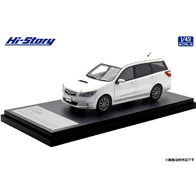 [MDL] ハイ・ストーリーシリーズ 1/43 SUBARU(スバル) EXIGA(エクシーガ) 2.0GT(2008) サテンホワイト・パール 完成品 ミニカー(HS518WH) ハイストーリー