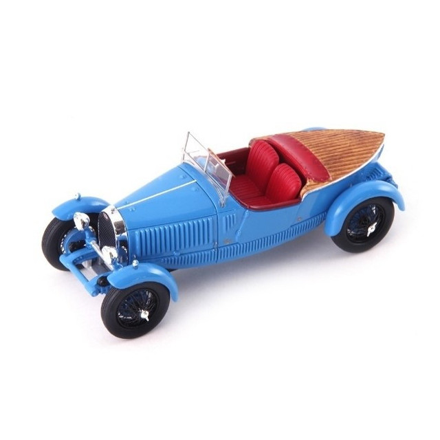 [MDL] 1/43 ブガッティ Type 40 ボートテール スピードスター 1927 ブルー 完成品 ミニカー(01023) AUTOCULT(オートカルト)