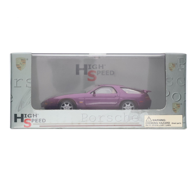 [MDL] 1/43 PORSCHE 928 S4 COUPE 1986 パープルメタリック 完成品 ミニカー(HF9192S) HIGH SPEED(ハイスピード)