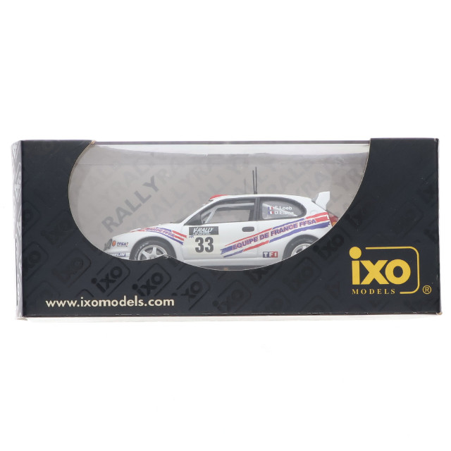 [MDL] 1/43 Toyota Corolla WRC #33 Tour De Corse 2000 S.loeb-D.Elena 完成品 ミニカー(RAC062) IXO Models(イクソモデルス)