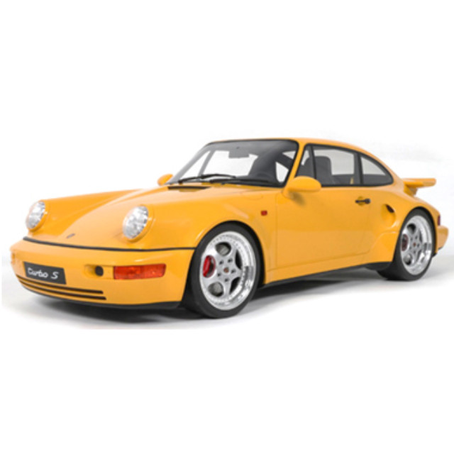 [MDL] 1/8 ポルシェ 911(964) ターボ S 1994(イエロー) 完成品 ミニカー(GTS801701) GTスピリット