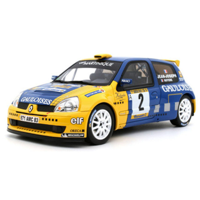 [MDL] 1/18 ルノー クリオ S1600 バルム ラリー ズリーン 2004 #2 完成品 ミニカー(OTM1152) OttO mobile(オットーモビル)