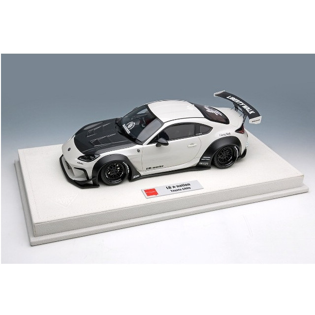 [MDL] 1/18 lb nation GR86 パールホワイト 完成品 ミニカー(EML148A) EIDOLON(アイドロン)