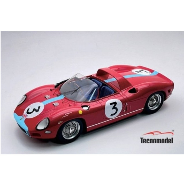 [MDL] 1/18 フェラーリ 330P 1965 プレスバージョン レッド 完成品 ミニカー(TM18-309A) Tecnomodel(テクノモデル)