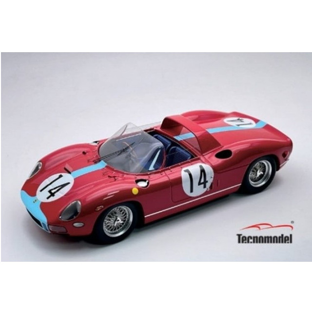[MDL] 1/18 フェラーリ 330P ル・マン24時間 1964 2位入賞車 #14 G. Hill - J. Bonnier Maranello Concessionaires 完成品 ミニカー(TM18-309C) Tecnomodel(テクノモデル)