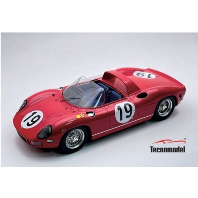 [MDL] 1/18 フェラーリ 330P ル・マン24時間 1964 3位入賞車 #19 L. Bandini - J. Surtees SEFAC 完成品 ミニカー(TM18-309D) Tecnomodel(テクノモデル)