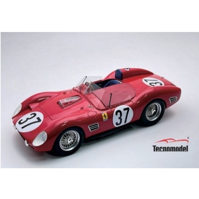 [MDL] 1/18 フェラーリ ディーノ 196 S セブリング12時間 1961 18位入賞車 #37 W. Helburn - S. Hudson - J. Fulp 完成品 ミニカー(TM18-362F) Tecnomodel(テクノモデル)