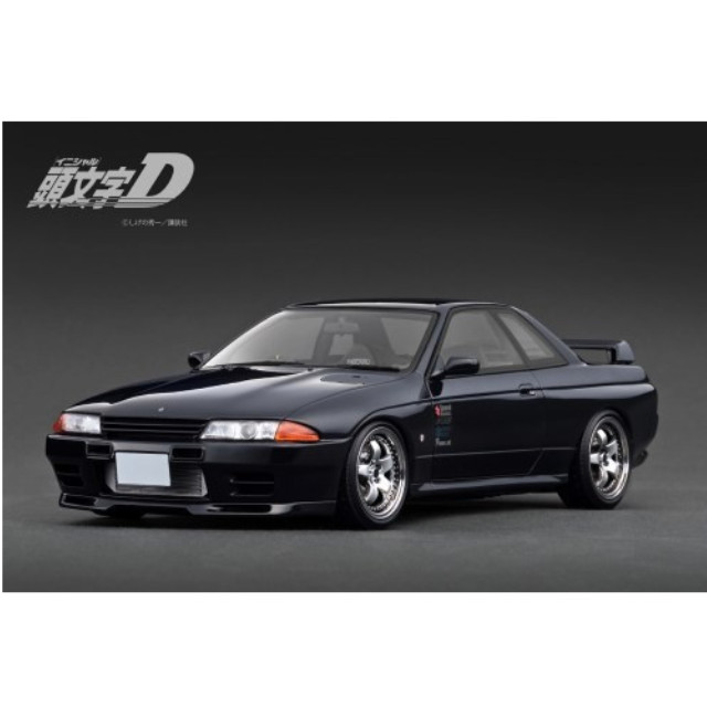 [MDL] 1/18 INITIAL D Nissan Skyline(スカイライン) GT-R V-spec II(BNR32) Black 完成品 ミニカー(IG3544) ignition model(イグニッションモデル)