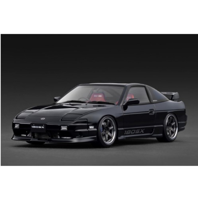 [MDL] 1/18 Nissan(ニッサン) 180SX TYPE X(RPS13) Black 完成品 ミニカー(IG3767) ignition model(イグニッションモデル)