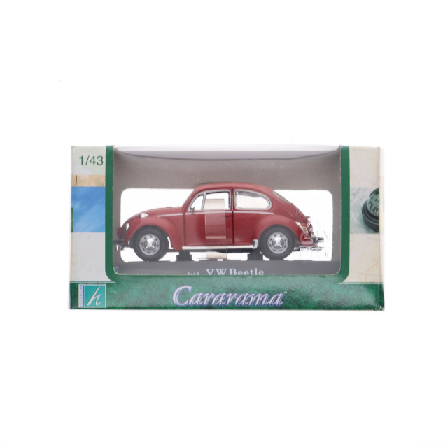 [MDL] 1/43 Volkswagen Beetle(フォルクスワーゲン ビートル) レッド 完成品 ミニカー(251) HONGWELL(ホンウェル)/Cararama(カララマ)