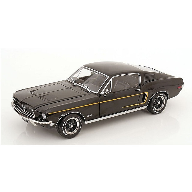 [MDL] 1/12 フォード Mustang(マスタング) GT Fastback 1968(ブラック) 完成品 ミニカー(KKDC120223) KK scale(ケーケースケール)