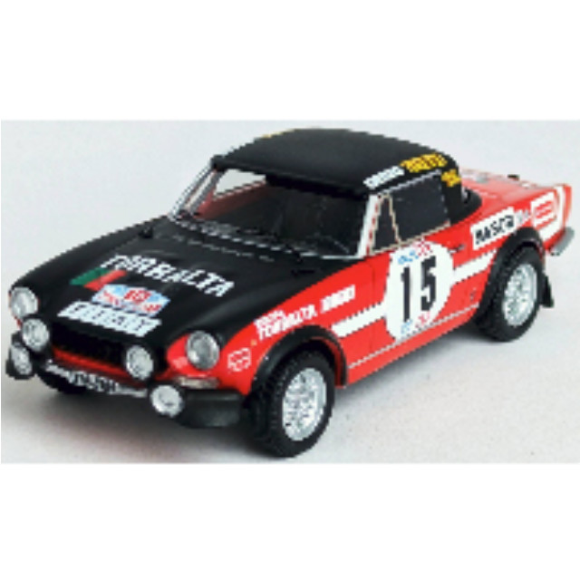 [MDL] 1/43 フィアット 124 スポルト スパイダー 1600 1973年 TAPラリー 4位 #15 Luis Netto/Manuel Coentro 完成品 ミニカー(dsn300) Trofeu(トロフュー)