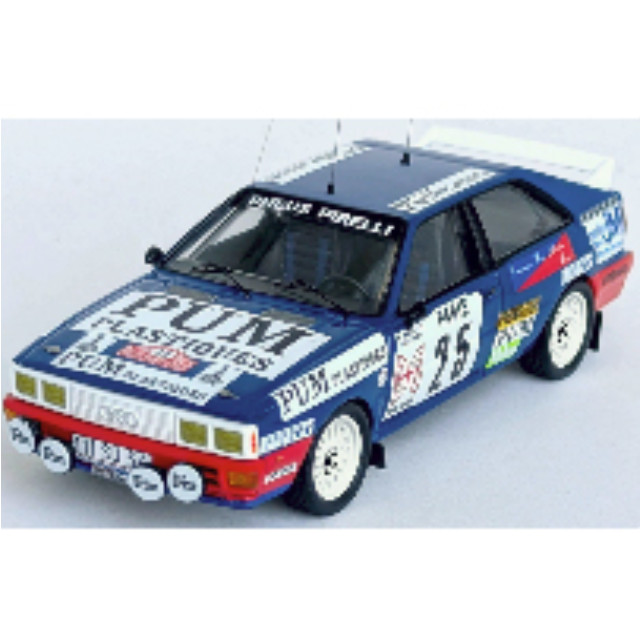[MDL] 1/43 アウディ クワトロ 1985年 モンテカルロラリー #25 Pierre Bos/Jean-Claude Leuvrey 完成品 ミニカー(RRfr96) Trofeu(トロフュー)