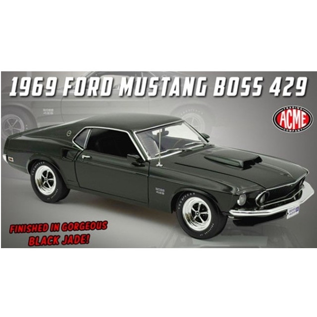 [MDL] 1/18 フォード マスタング BOSS 429 1969 完成品 ミニカー(A1801888) ACME(アクメ)