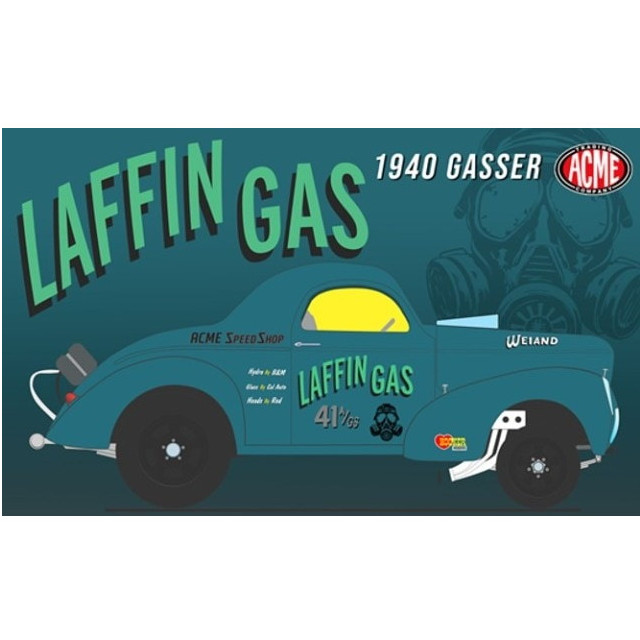 [MDL] 1/18 Gasser(ガッサー) 1940 Laffin Gas 完成品 ミニカー(A1800936) ACME(アクメ)