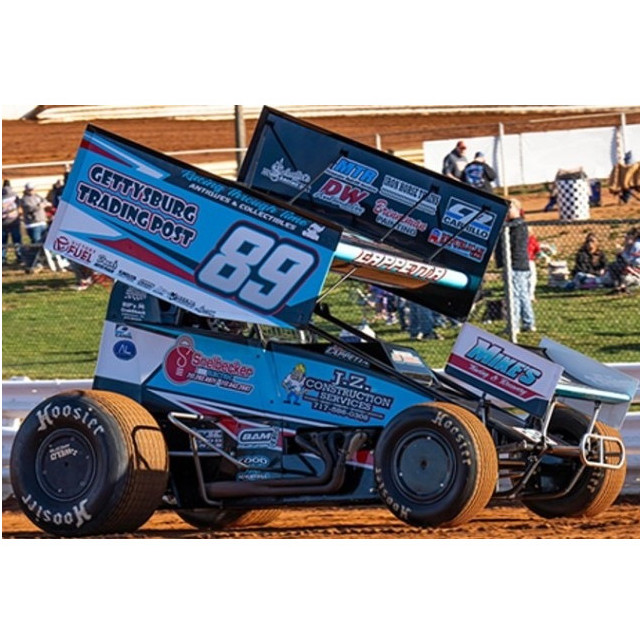 [MDL] スプリントカー 1/50 2025 #89 ゲティスバーグ トレーディングポスト Ashley Cappetta 完成品 ミニカー(A5025016) ACME(アクメ)