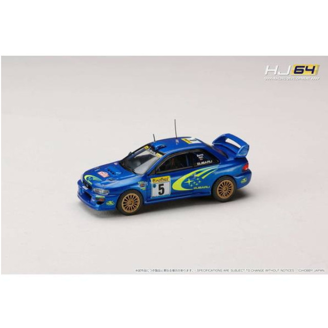 [MDL] 1/64 SUBARU IMPREZA(インプレッサ) WRC 1999 #5(MONTE CARLO) 完成品 ミニカー(HJR645041A) ホビージャパン