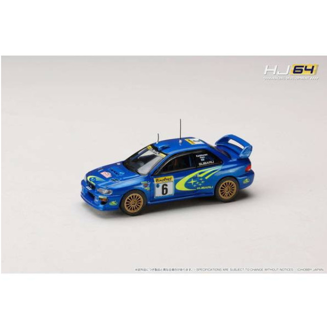 [MDL] 1/64 SUBARU IMPREZA(インプレッサ) WRC 1999 #6(MONTE CARLO) 完成品 ミニカー(HJR645041B) ホビージャパン