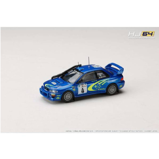 [MDL] 1/64 SUBARU IMPREZA(インプレッサ) WRC 2000 #4(SAFARI) 完成品 ミニカー(HJR646041F) ホビージャパン