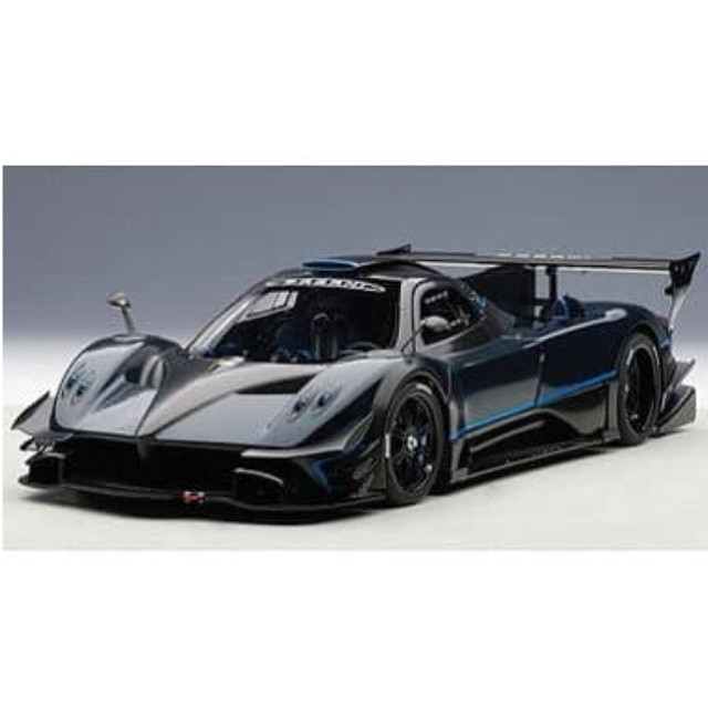 [MDL] シグネチャーシリーズ 1/18 パガーニ ゾンダ レボリューション ジュネーブショー 2014(カーボンブラック×ブルー) 完成品 ミニカー(78273) AUTOart(オートアート)