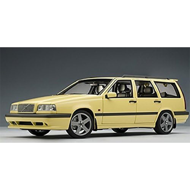 [MDL] MILLENNIUM 1/18 VOLVO 850 T-5R ESTATE(ボルボ 850R T-5R エステート) 1995(クリームイエロー) 完成品 ミニカー(79506) AUTOart(オートアート)