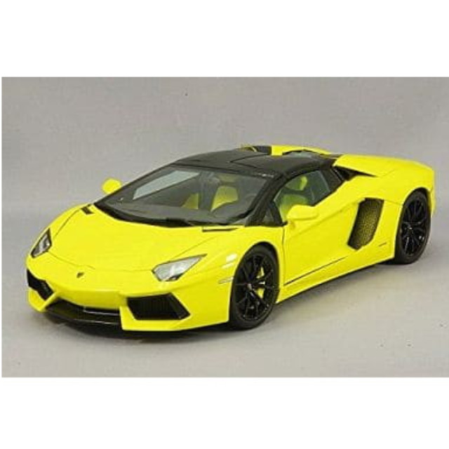 [MDL] Signature 1/18 LAMBORGHINI AVENTADOR LP700-4 ROADSTER(ランボルギーニ アヴェンタドール LP700-4 ロードスター) GIALLO ORION(イエロー) 完成品 ミニカー(74699) AUTOart(オートアート)