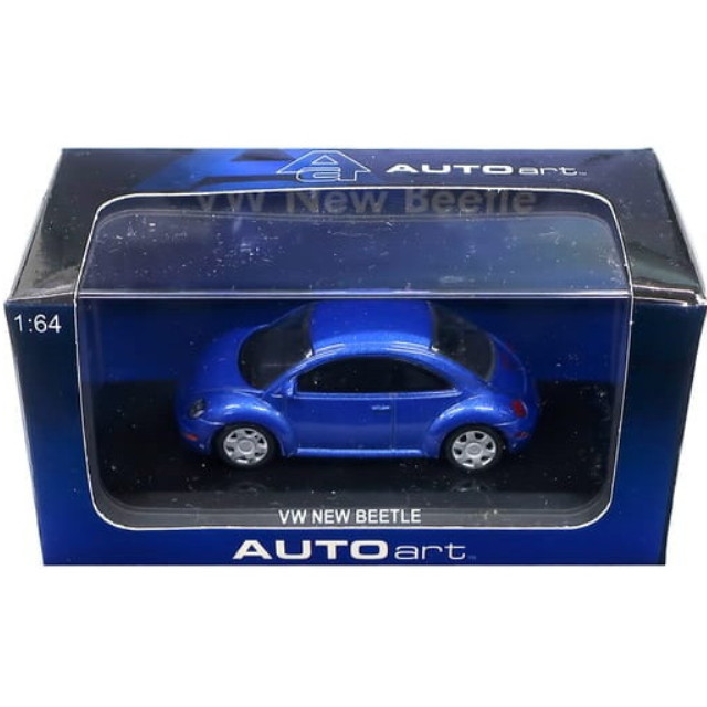 [MDL] 1/64 VW NEW BEETLE(ブルー) 完成品 ミニカー(20172) AUTOart(オートアート)