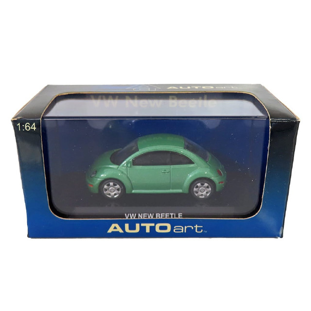 [MDL] 1/64 1960-1979 Volkswagen Beetle VW Bug(グリーン) 完成品 ミニカー(20171) AUTOart(オートアート)