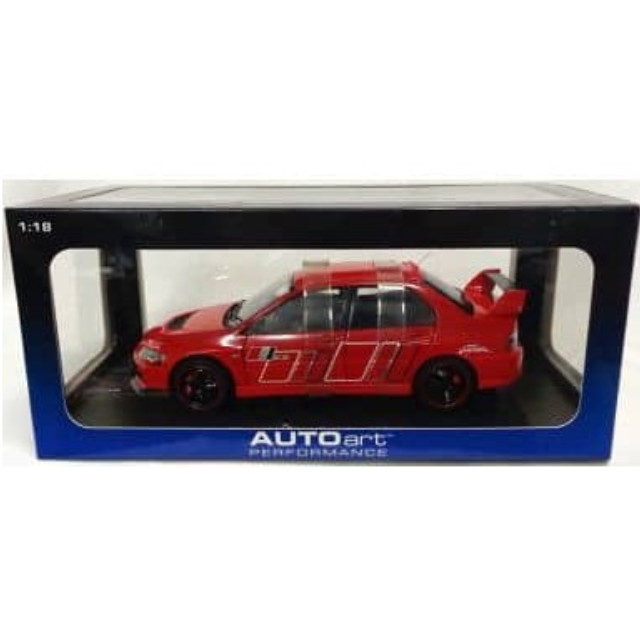 [MDL] 1/18 三菱 ランサー エボリューション IX ラリーアート(レッド) PERFORMANCE 完成品 ミニカー(77196) AUTOart(オートアート)