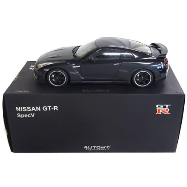 [MDL] シグネチャーシリーズ 1/12 NISSAN GT-R SpecV R35(アルティメイト オパール ブラック) 完成品 ミニカー(12201) AUTOart(オートアート)