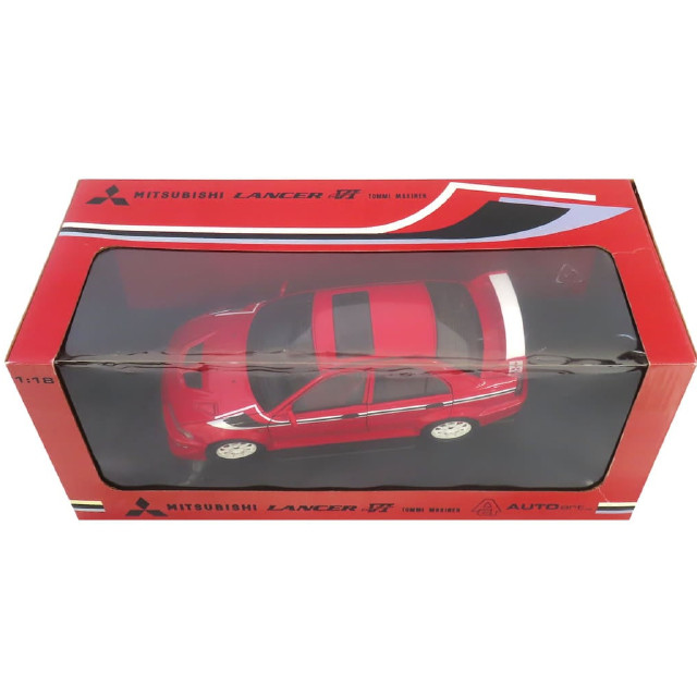 [MDL] 1/18 Mitsubishi Lancer EVO VI Tommi Makinen Edition STREET CAR(レッド) 完成品 ミニカー(77156) AUTOart(オートアート)